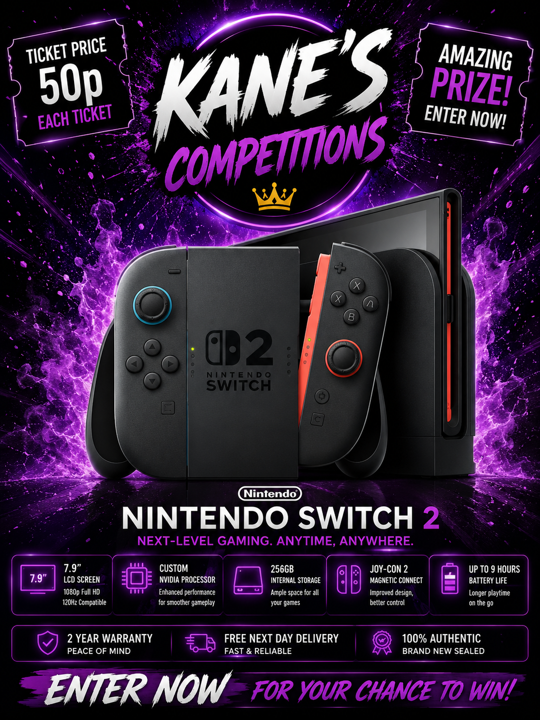 Nintendo Switch 2 Black Edition