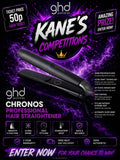 GHD Chronos Professional Hair Straightener (26mm Plate) Black